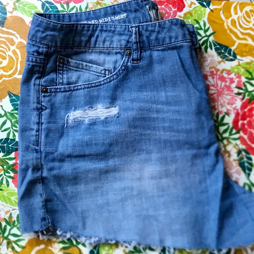 Volcom denim shorts